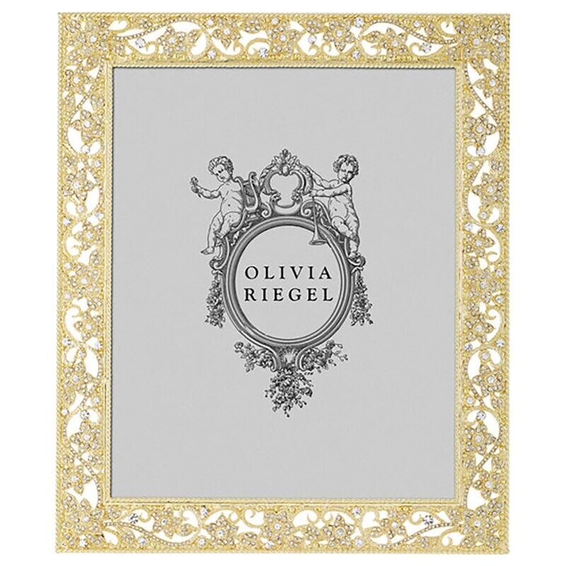 Olivia Riegel Gold Flora 8" x 10" Picture Frame RT4521