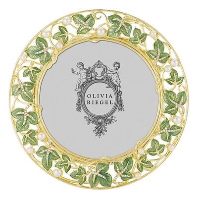 Olivia Riegel Ivy 4.5&quot; Round Picture Frame RT2400, MPN: RT2400, 817655013473