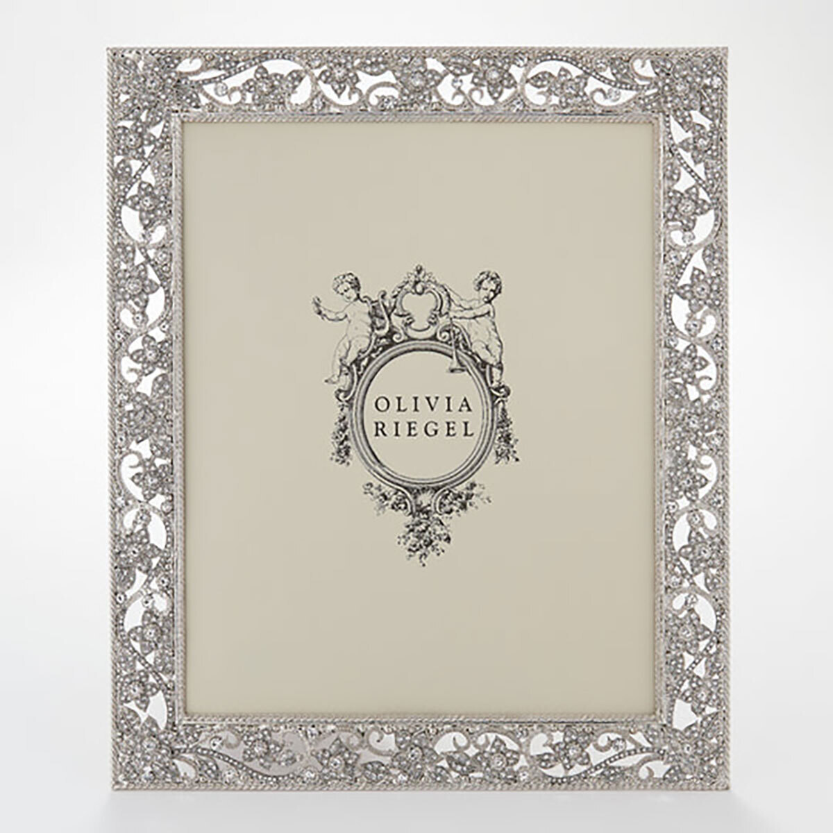 Olivia Riegel Silver Flora 8&quot; x 10&quot; Picture Frame RT4524, MPN: RT4524, 851090000681