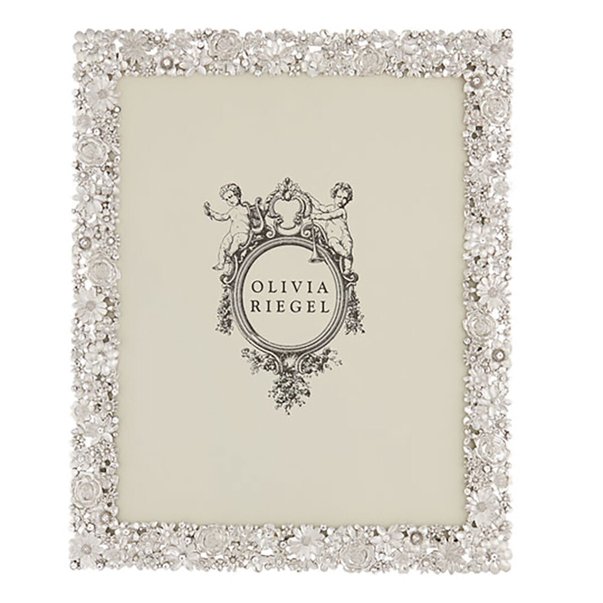 Olivia Riegel Silver Everleigh 8&quot; x 10&quot; Picture Frame RT4518, MPN: RT4518, 851090000650