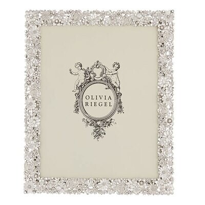 Olivia Riegel Silver Everleigh 8&quot; x 10&quot; Picture Frame RT4518, MPN: RT4518, 851090000650