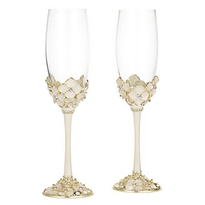 Olivia Riegel Dogwood Flute Set of 2 FL4907, MPN: FL4907, 851090000056