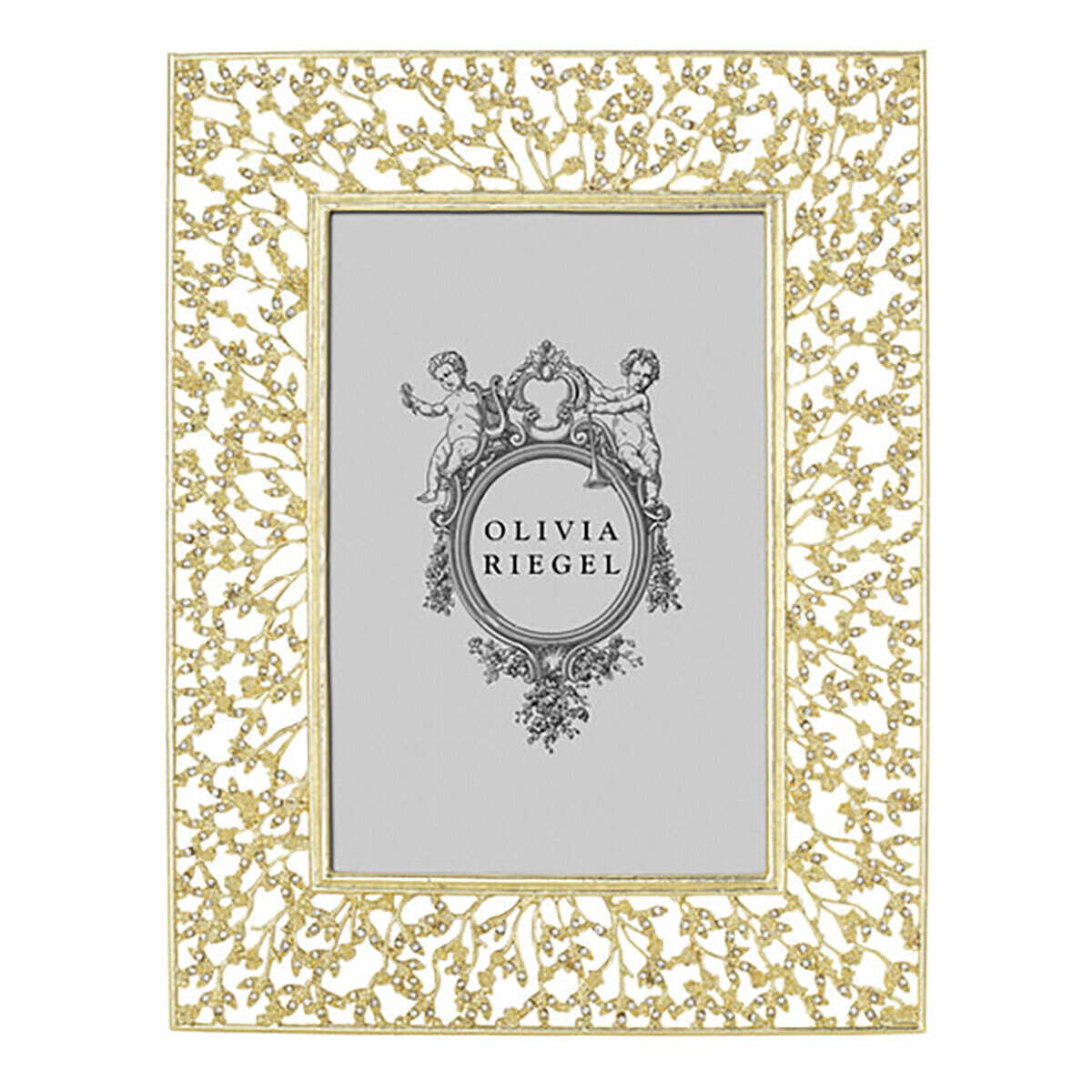 Olivia Riegel Gold Isadora 5" x 7" Picture Frame RT2362