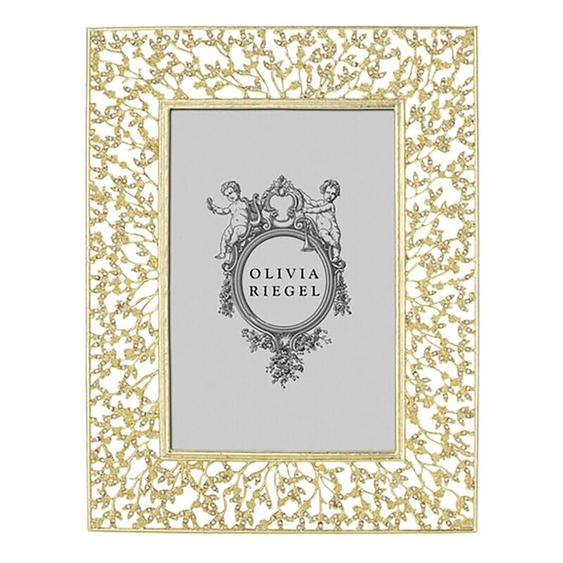 Olivia Riegel Gold Isadora 5" x 7" Picture Frame RT2362