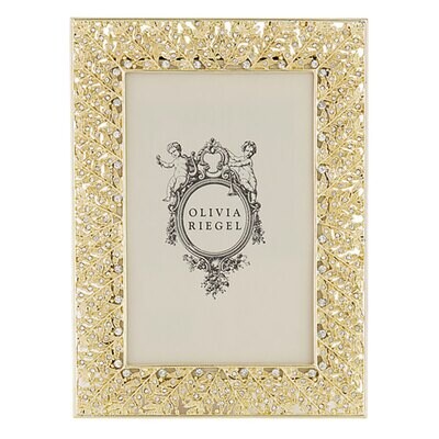 Olivia Riegel Gold Florence 4&quot; x 6&quot; Picture Frame RT4525, MPN: RT4525, 851090000698