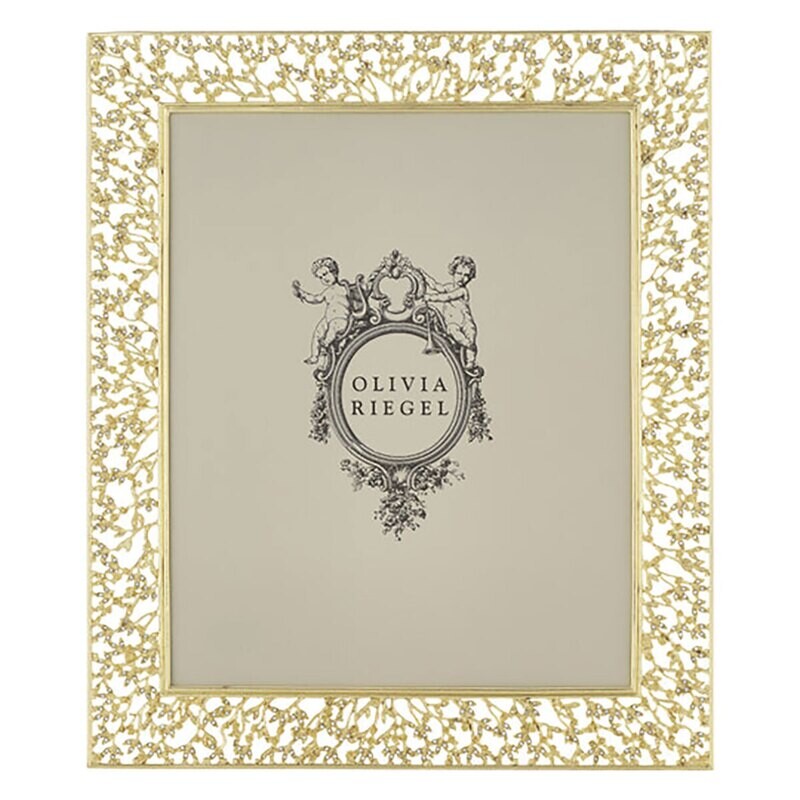 Olivia Riegel Gold Isadora 8" x 10" Picture Frame RT2363