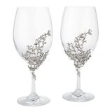 Olivia Riegel Silver Eleanor Stemware Set of 2 SW2301, MPN: SW2301, 851090000759