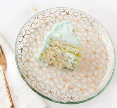 Annieglass Daisy Chain Gold 8 3/4 Inch Salad Plate DC102G, MPN: DC102G, UPC: