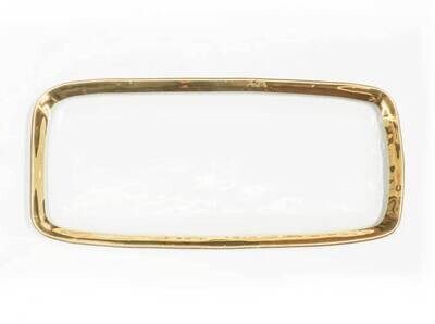 Annieglass Roman Antique Gold 9 X 20 Inch Large Platter G187, MPN: G187, UPC: 690432187112