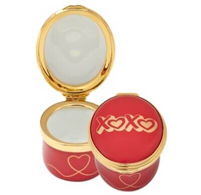 Halcyon Days Hearts &amp; Kisses Red Enamel Box ENHAK0646G, MPN: ENHAK0646G, 5056327815211