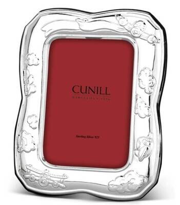 Cunill America Airplane 3.5x5 Inch Picture Frame .925 Sterling Silver 35235, MPN: 35235