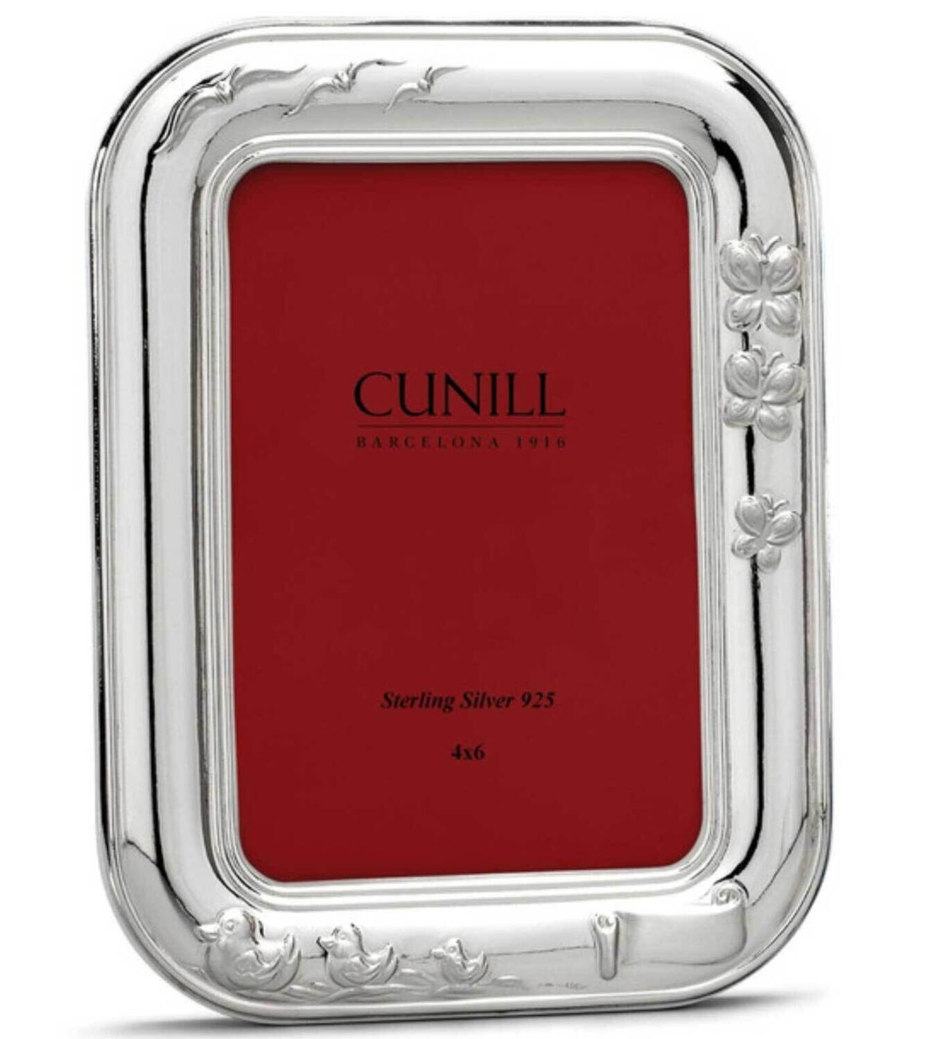 Cunill America Spring Day 4x6 Inch Picture Frame .925 Sterling Silver 34846, MPN: 34846