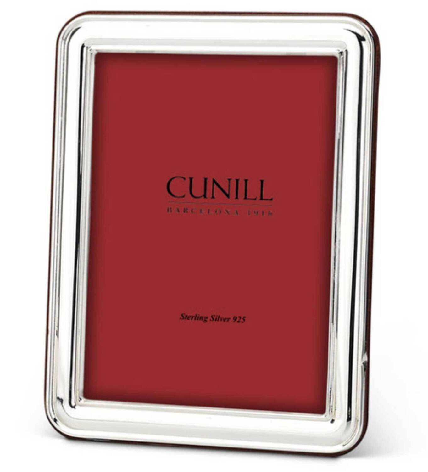 Cunill Addison Plain 8x10 Inch Picture Frame .925 Sterling Silver 84280