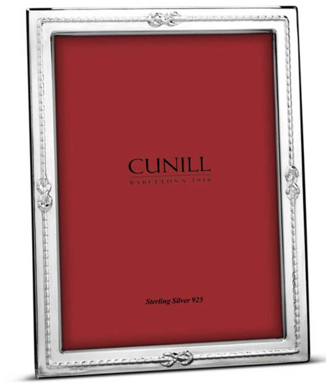 Cunill America Knots 4x6 Inch Picture Frame .925 Sterling Silver 10446, MPN: 10446