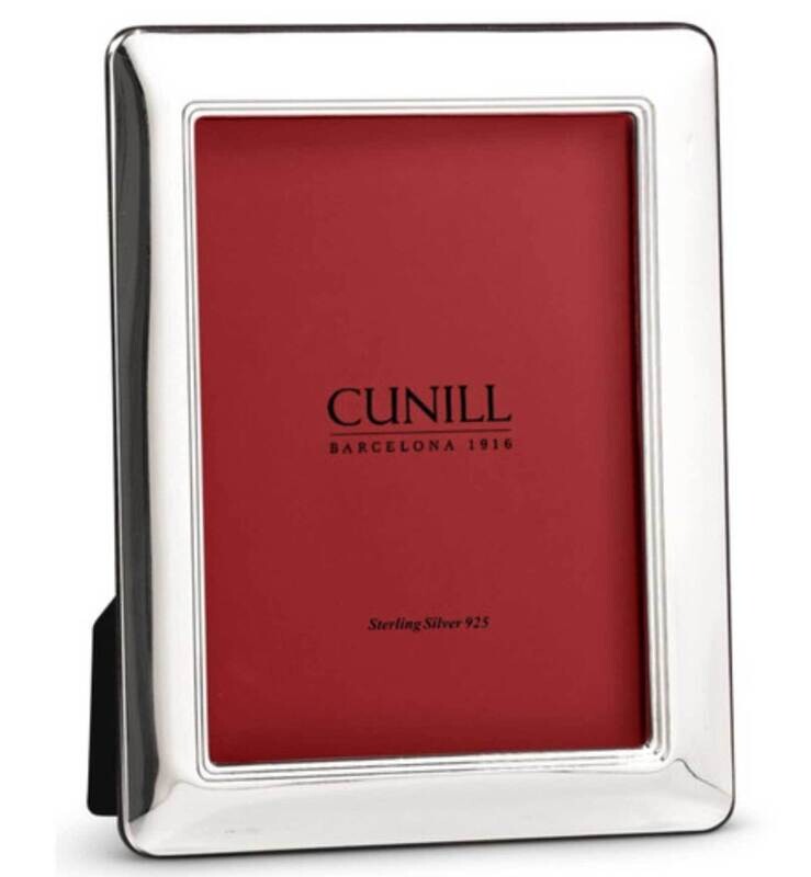 Cunill Sienna 5x7 Inch Picture Frame .925 Sterling Silver 4657