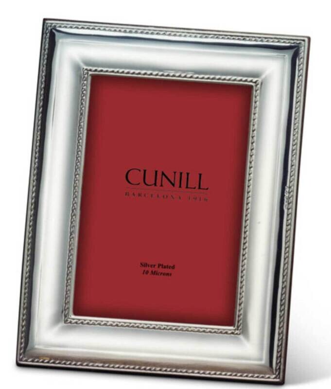 Cunill Cords 5x7 Inch Picture Frame Silverplated 52957