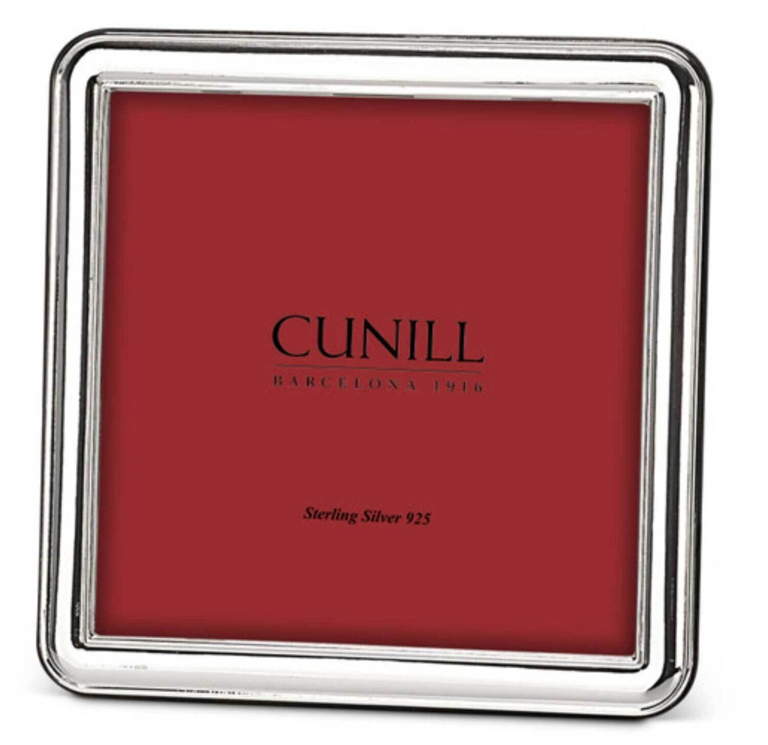 Cunill America Plain 2.5x2.5 Inch Picture Frame .925 Sterling Silver 84225, MPN: 84225