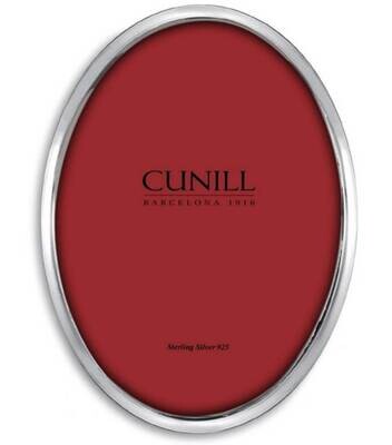 Cunill America Mayfair Oval 8x10 Inch Picture Frame .925 Sterling Silver 189779, MPN: 189779