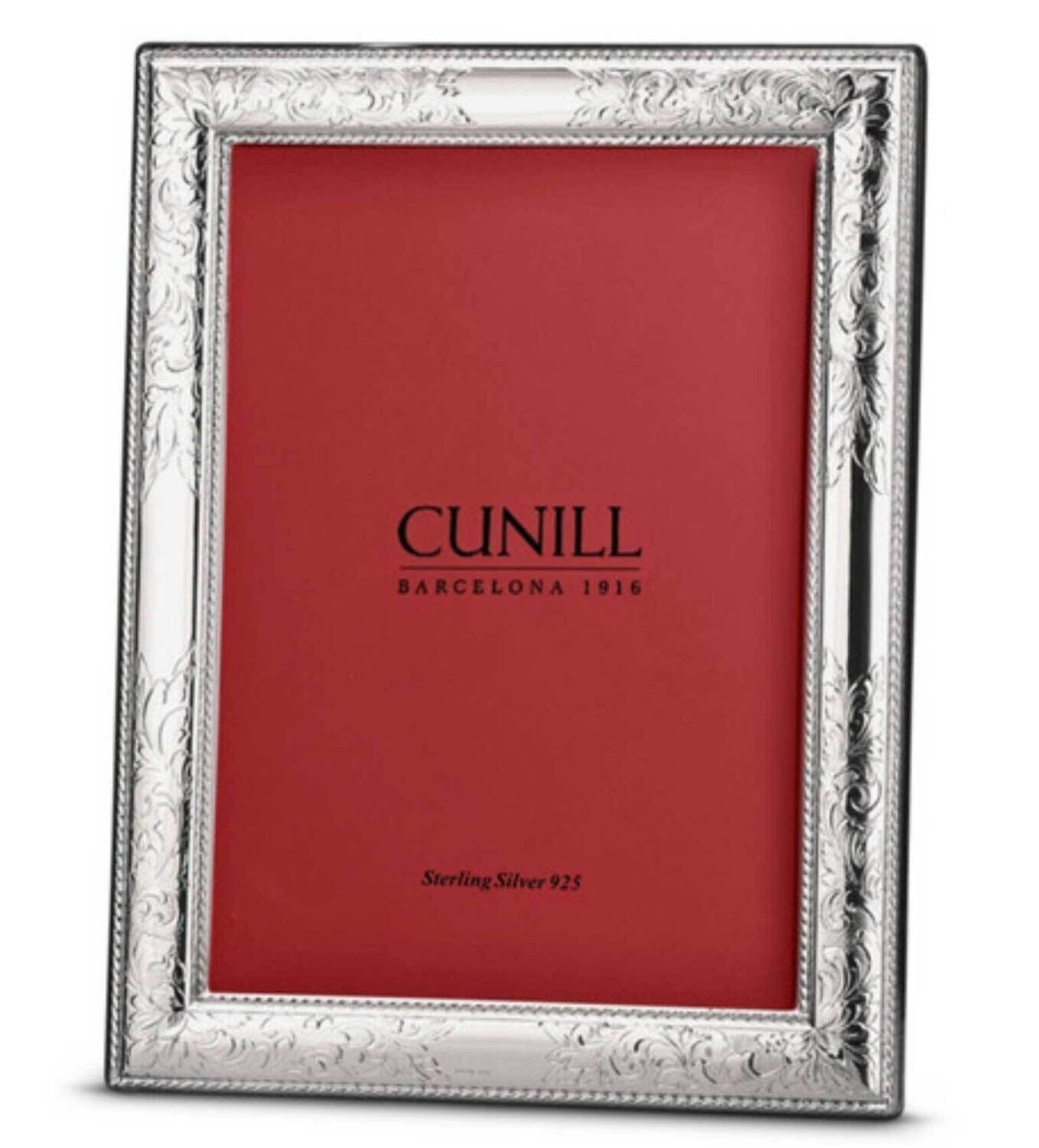 Cunill Vintage Triple 2x3 Inch Hinged Picture Frame .925 Sterling Silver 123T