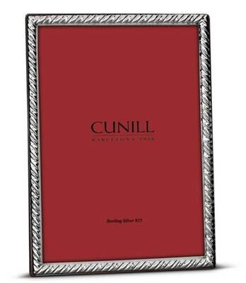 Cunill America Sash 5x7 Inch Picture Frame .925 Sterling Silver 189457, MPN: 189457
