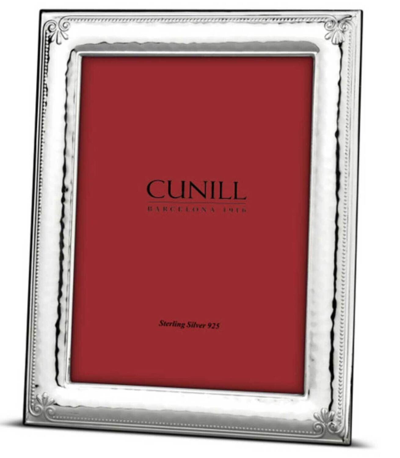 Cunill Ornamental 8x10 Inch Picture Frame .925 Sterling Silver 6179