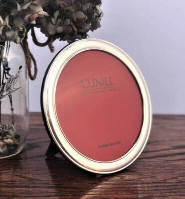 Cunill America Plain 5 Round Picture Frame .925 Sterling Silver 80950, MPN: 80950