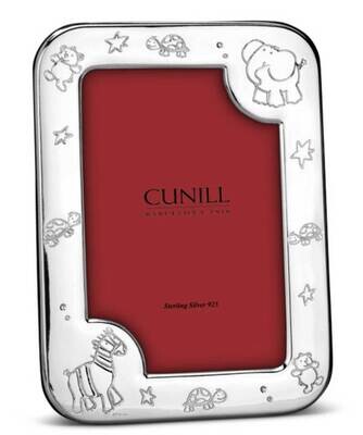 Cunill America Party Animals 4x6 Inch Picture Frame .925 Sterling Silver 245100, MPN: 245100