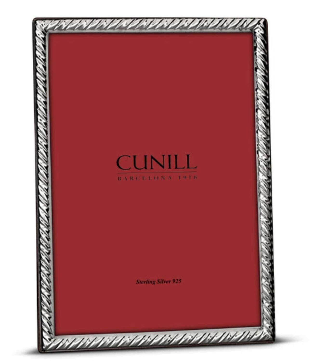 Cunill America Sash 8x10 Inch Picture Frame .925 Sterling Silver 189479, MPN: 189479