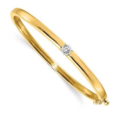 Diamond Bangle 14k Gold XB203AA, MPN: XB203AA, 883957201368