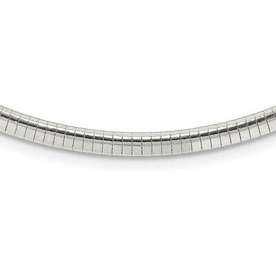 16 Inch 4mm Cubetto Necklace Sterling Silver QU4-16, MPN: QU4-16, 883957259024