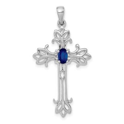 Polished Cross Mounting 14k White Gold XP1775W, MPN: XP1775W,