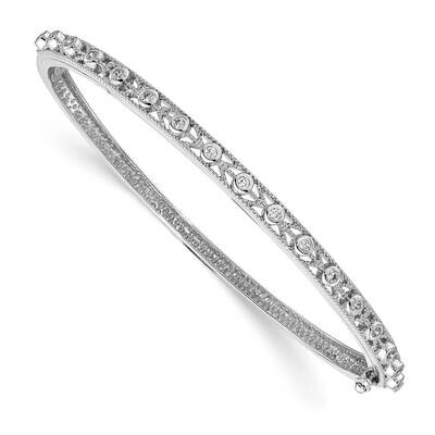 Diamond Bangle 14k White Gold XB188AA, MPN: XB188AA, 883957200958