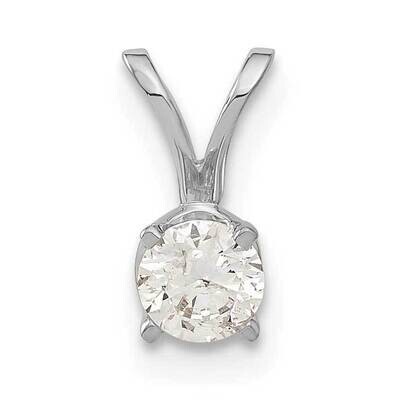 Diamond pendant 14k White Gold XPW7AA, MPN: XPW7AA, 883957212661