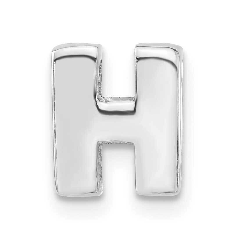 Initial Slide H Sterling Silver QC4213H