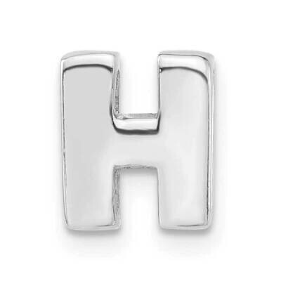 Initial Slide H Sterling Silver QC4213H