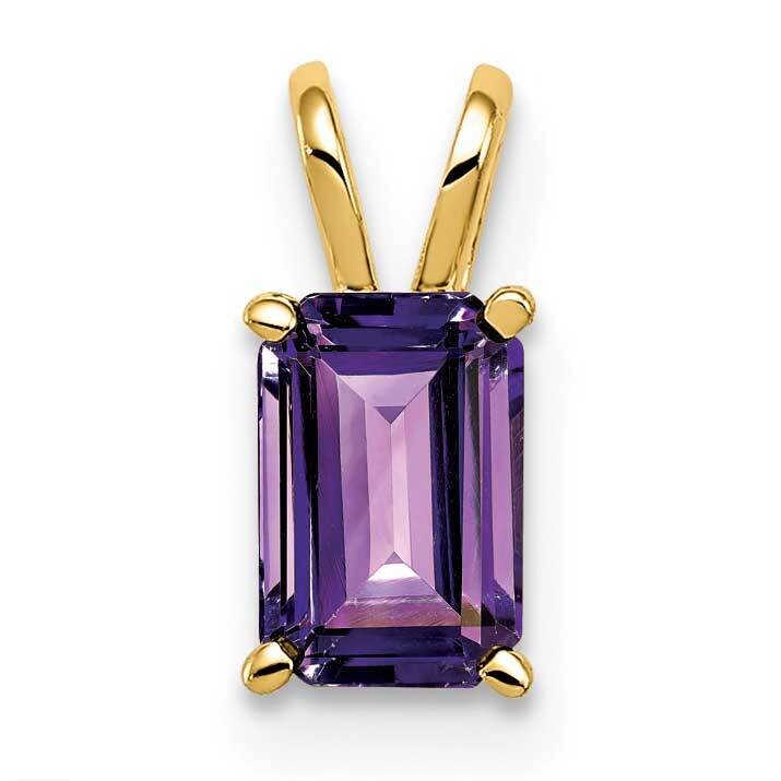 Amethyst Pendant 14k Gold XP419AM, MPN: XP419AM, 883957207032