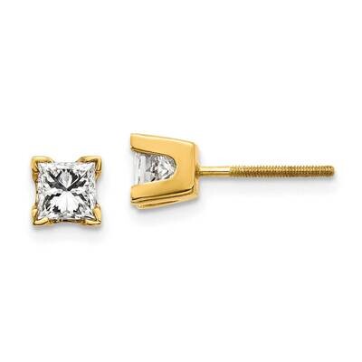 Complete Princess-cut Diamond Earrings 14k Gold XAP6VS, MPN: XAP6VS, 883957225944