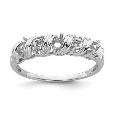 Diamond &amp; Gemstone Ring Mounting 14k White Gold Y4719, MPN: Y4719,