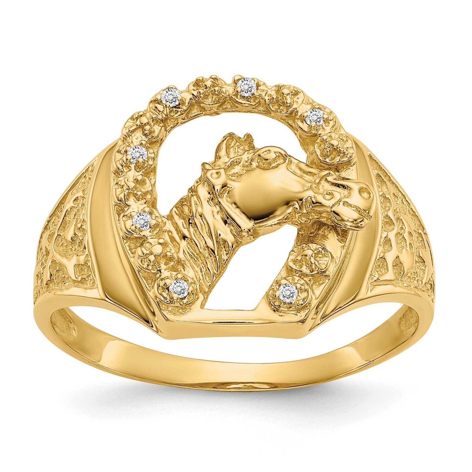 Diamond men's Ring 14k Gold X9463VS
