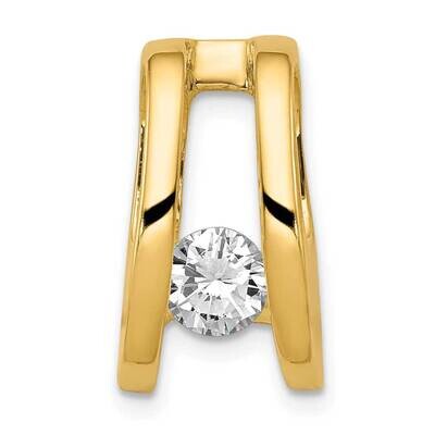 Holds 5.25mm Stone, Slide Mounting 14k Gold XS229, MPN: XS229,