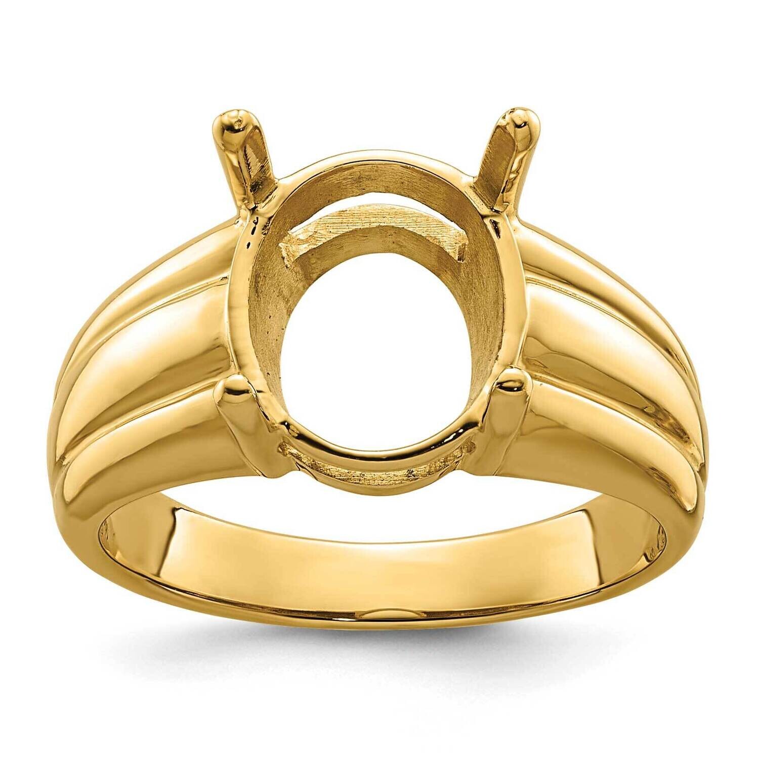 Gemstone Ring Mounting 14k Gold Y4548