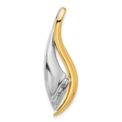 Holds 5-2mm Stone, Slide Mounting 14k Two-Tone Gold XS702, MPN: XS702,
