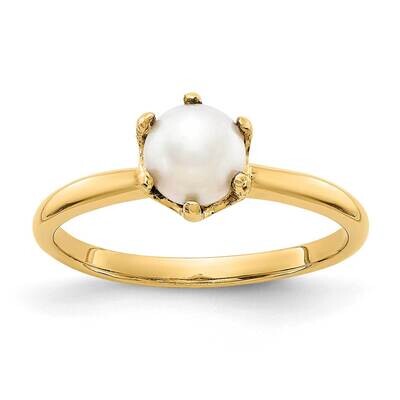 5.5mm Cultured Pearl ring 14k Gold Y4352PL, MPN: Y4352PL, 191101198113