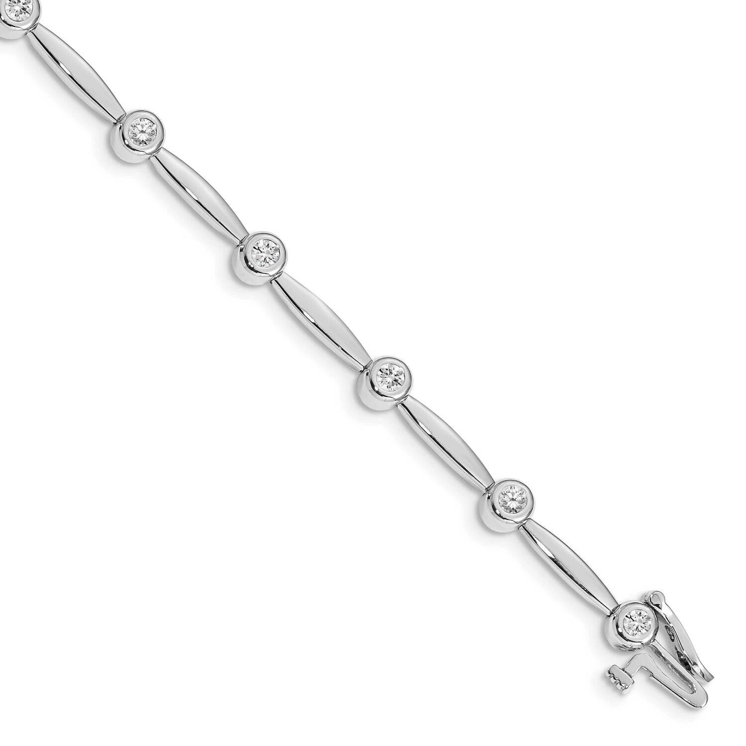 Diamond tennis bracelet 14k White Gold X646WAA, MPN: X646WAA, 883957198361