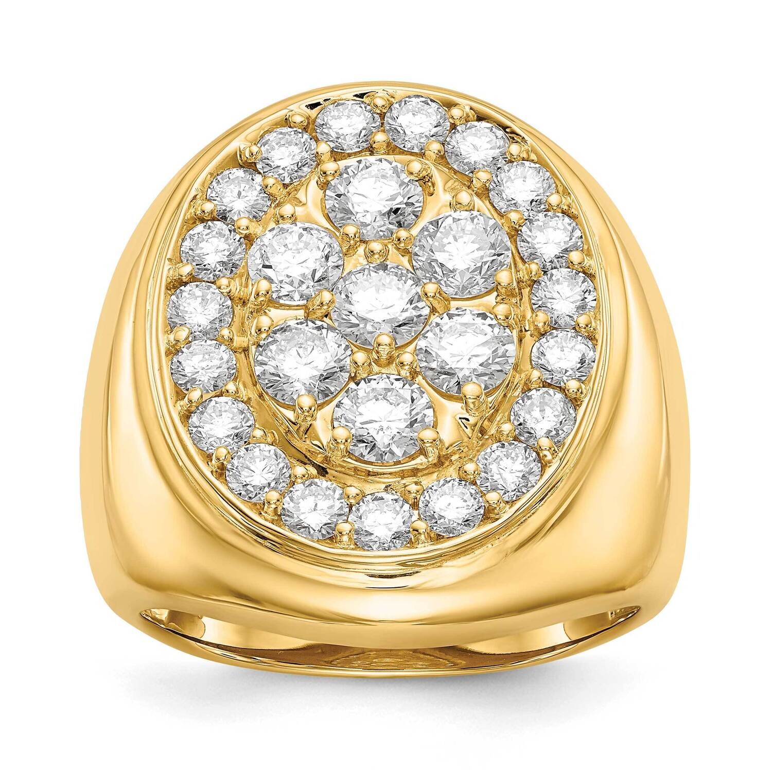 Diamond men's ring 14k Gold X9426AA