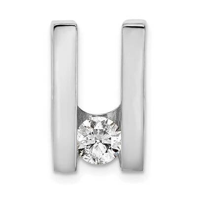 Diamond slide 14k White Gold XSW60AA, MPN: XSW60AA, 883957175713