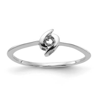 Ring Mounting 14k White Gold Y1658, MPN: Y1658,