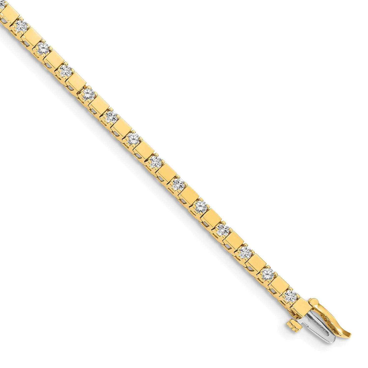 Diamond tennis bracelet 14k Gold X742A, MPN: X742A, 883957194301