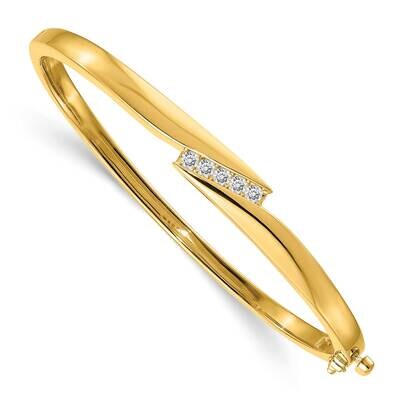 Diamond Bangle 14k Gold XB216AA, MPN: XB216AA, 883957086071