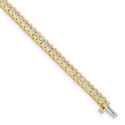 Diamond tennis bracelet 14k Gold X2319AA, MPN: X2319AA, 883957049250